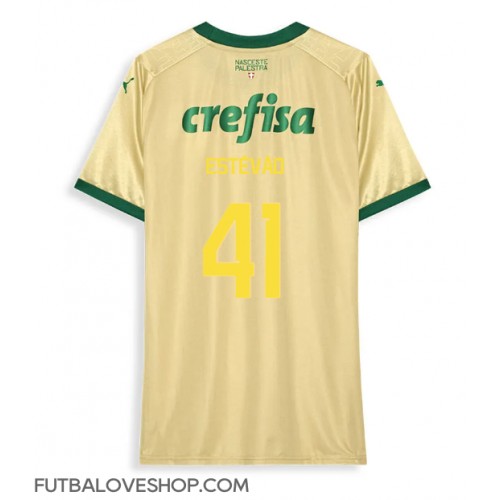 Dres Palmeiras Estevao Willian #41 Tretina 2024-25 Krátky Rukáv